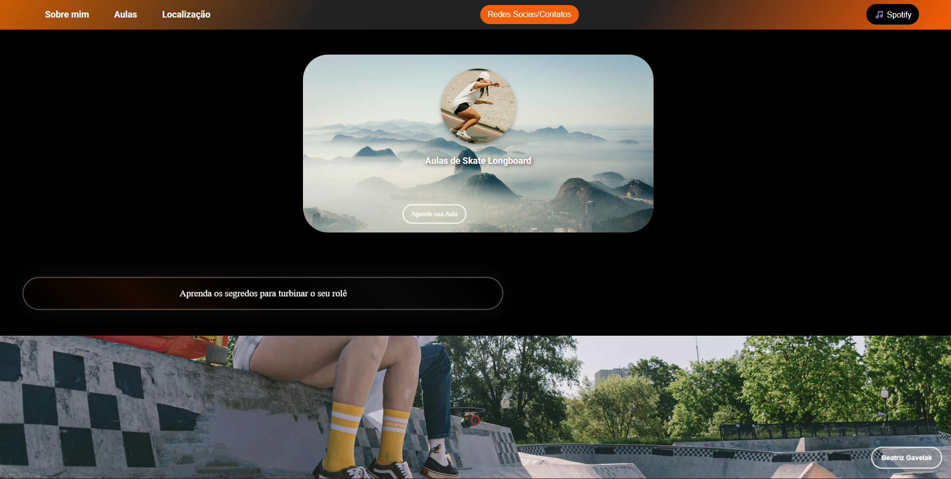 Projeto Aulas de Skate